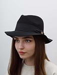 Шляпа HERMAN арт. MACMAXWELL (черный)